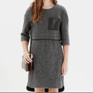 Madewell installation wool dress